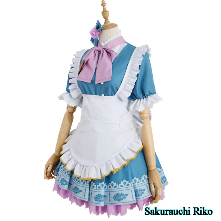 LoveLive Sunshine косплей костюм на День святого Валентина Love Live Косплей милое платье