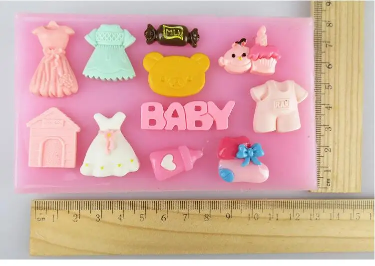 Распродажа новинка Fda детские бутылочные платья обувь серия помадка торты для