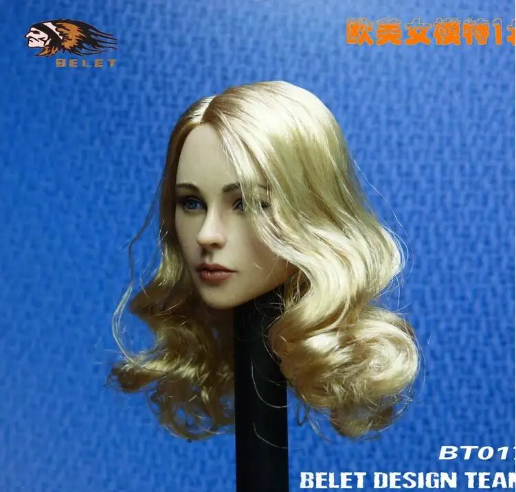 Популярные Фигурки игрушек BELET BT017 1/6 Euramerican женские модели headplay на заказ | Игрушки