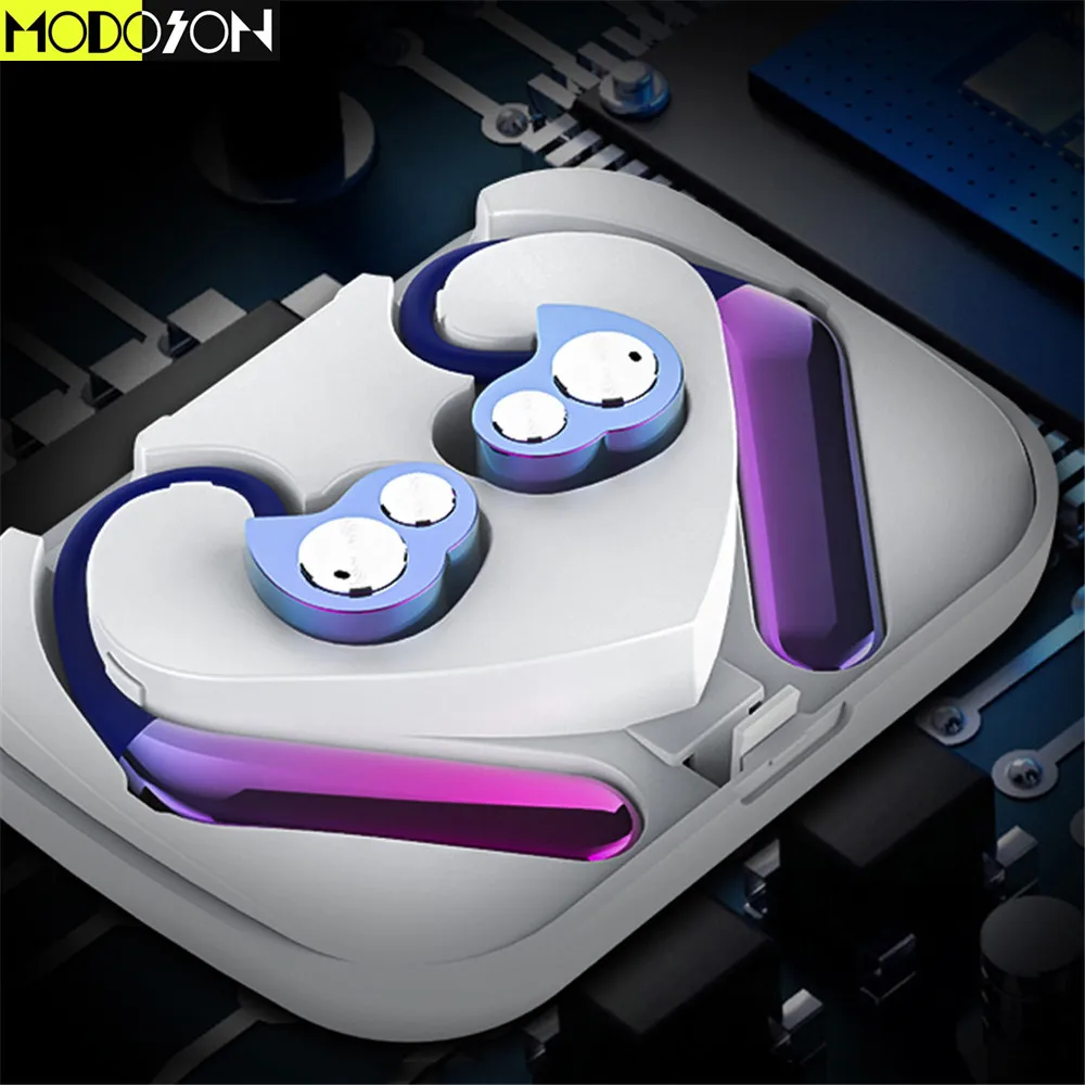 Беспроводные наушники MODOSON X6 TWS Bluetooth 5 0 глубокие басы стереонаушники HIFI Звук