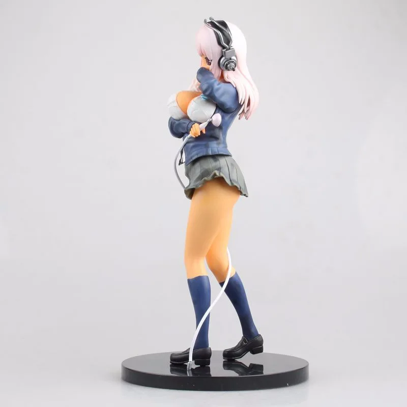 Сексуальная фигурка из аниме Super Sonico Winter Ver. Масштаб 1/6 ПВХ фигурки коллекционные