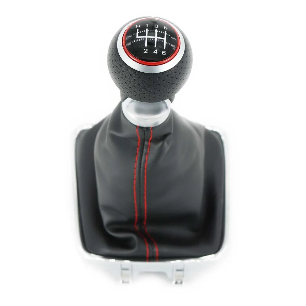Для VW Tiguan 5N 2007 2008 2009 2010 2011 автомобилей 5/6 скорость автомобиля шестерни Stick регулятор уровня с свободного кроя из искусственной кожи