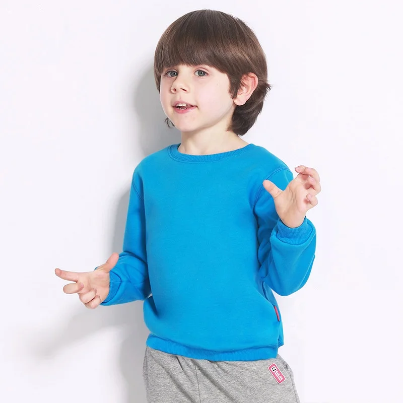 

2021 весенние тонкие простые базовые Детские худи для мальчиков и девочек красный Повседневный пуловер Базовая детская одежда унисекс От 3 до...