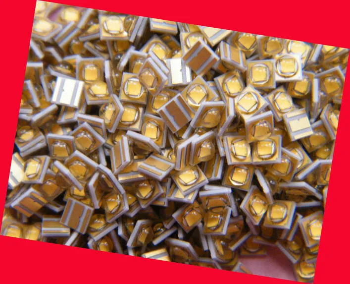 Светодиодный SMD светильник LG 3535 3v 1a 1-3w 3000-3200K теплый белый для подсветки