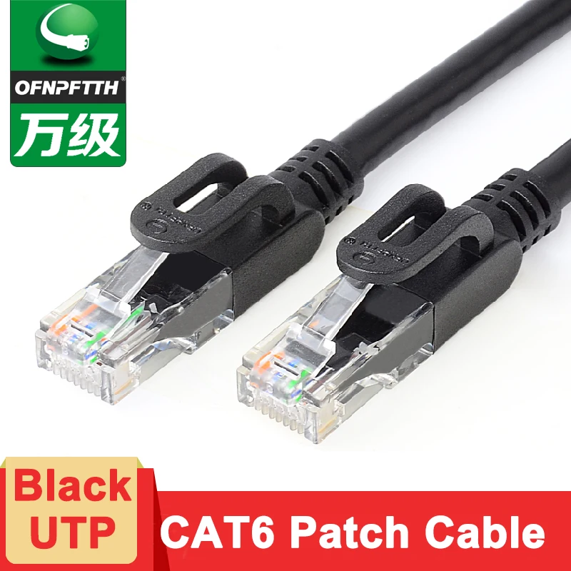 OFNPFTTH UTP Cable RJ45 8P8C Gold-plated Contact 1m CAT6 Patch | PC Hardware Cables &amp Adapters