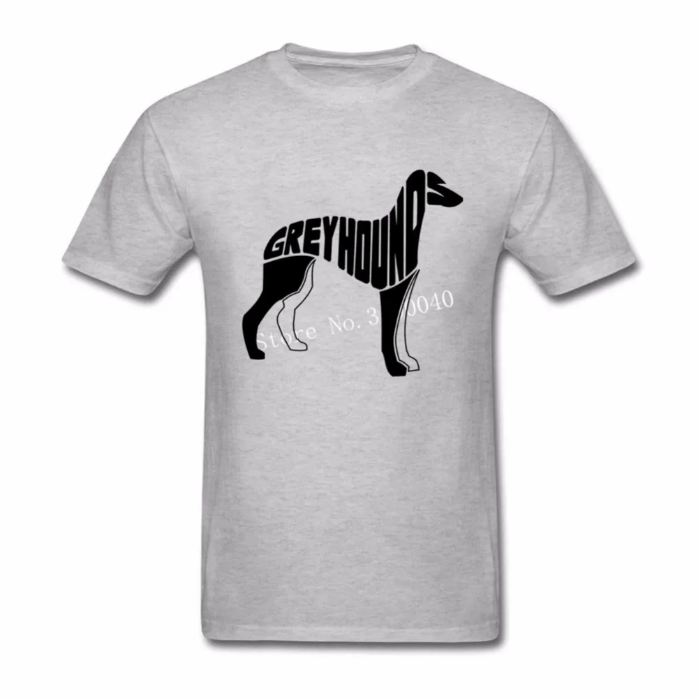 Борзая Собака Футболка Для мужчин 2018 новый короткий рукав Harajuku для camisetas аниме
