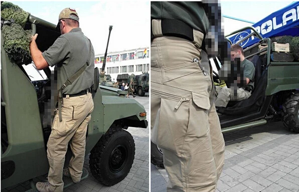 Мужские тактические брюки карго SWAT повседневные хлопковые с несколькими