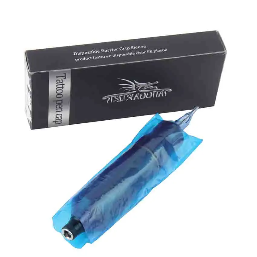 Пыленепроницаемые рукава для тату машинки 200 шт./лот Портативная Сумка трубка