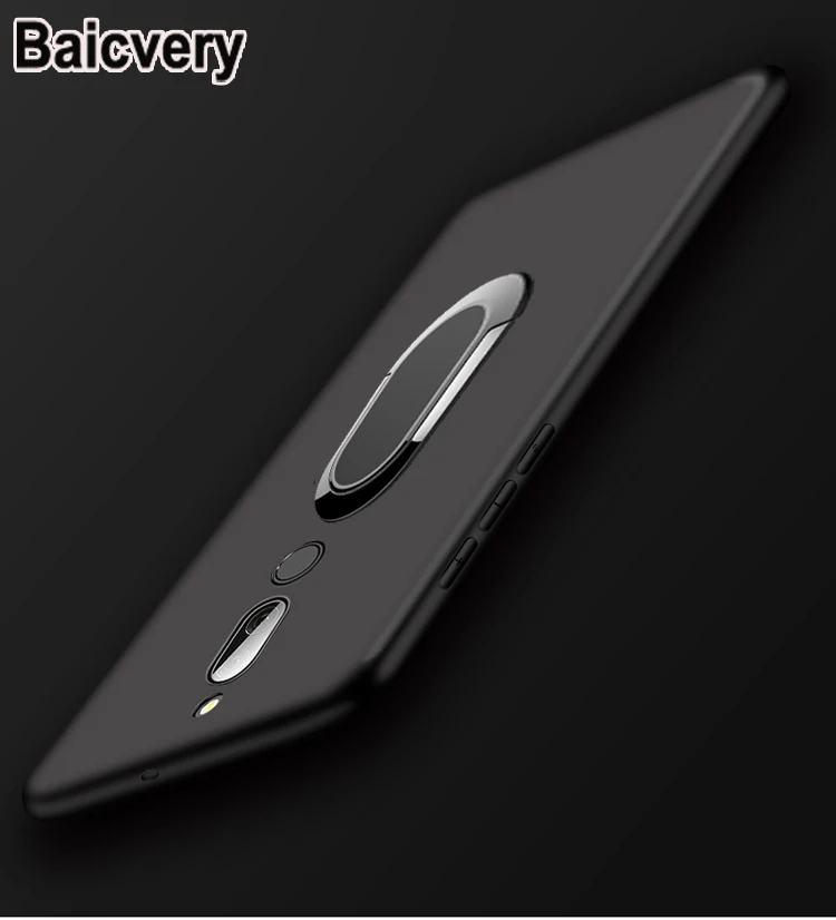Силиконовый мягкий чехол с магнитным кольцом для Meizu M6T / Note 6 M16 15 Plus 16 на палец