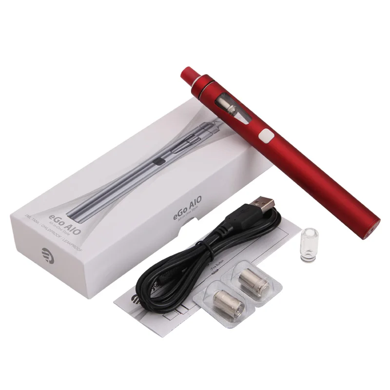 100% Оригинальный стартовый набор Joyetech eGo AIO D16 D22 Все в одном с 2 мл и 1500 мАч емкость