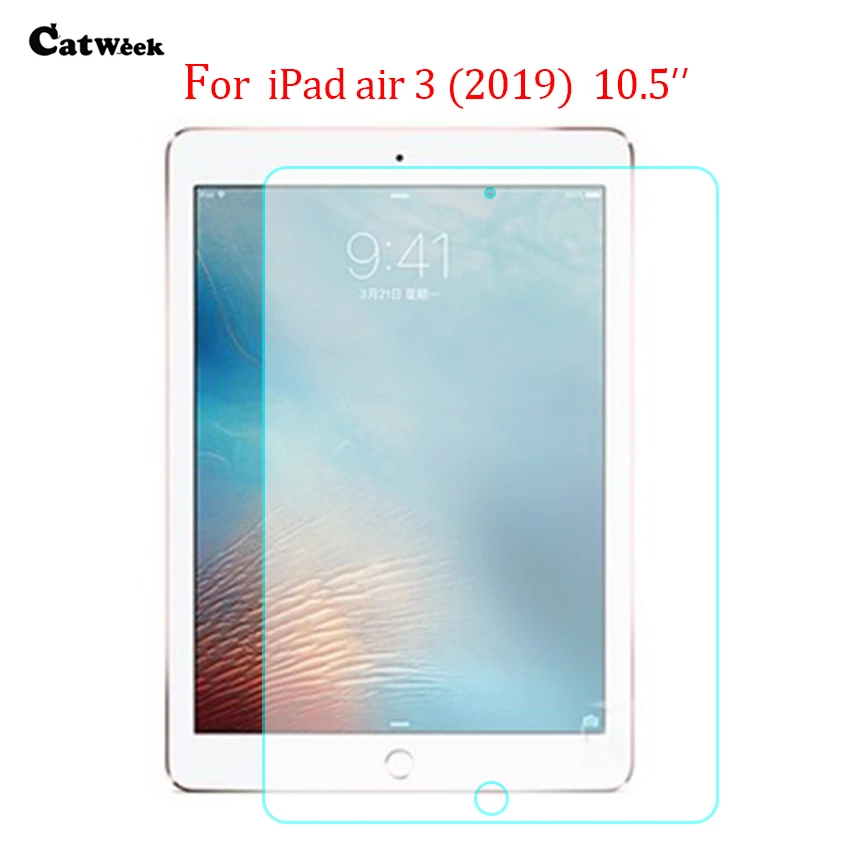 9H закаленное стекло для Apple iPad air 3 Защитная пленка для экрана 0,3 мм чехол для руки для iPad air 3 10,5 ''взрывозащищенное стекло