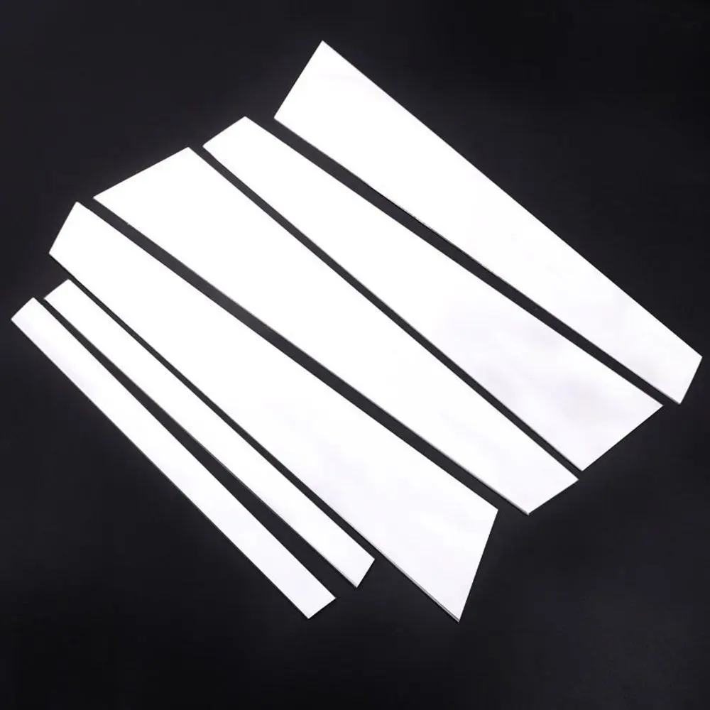 

6 PCS Window Pillar & Rear Post Cover Trim for Mercedes benz W205 C Class 2015-2016 Car Styling