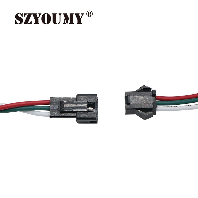 SZYOUMY WS2811 RGB светодиодный модуль SMD 5050 Светодиодный задсветильник свет