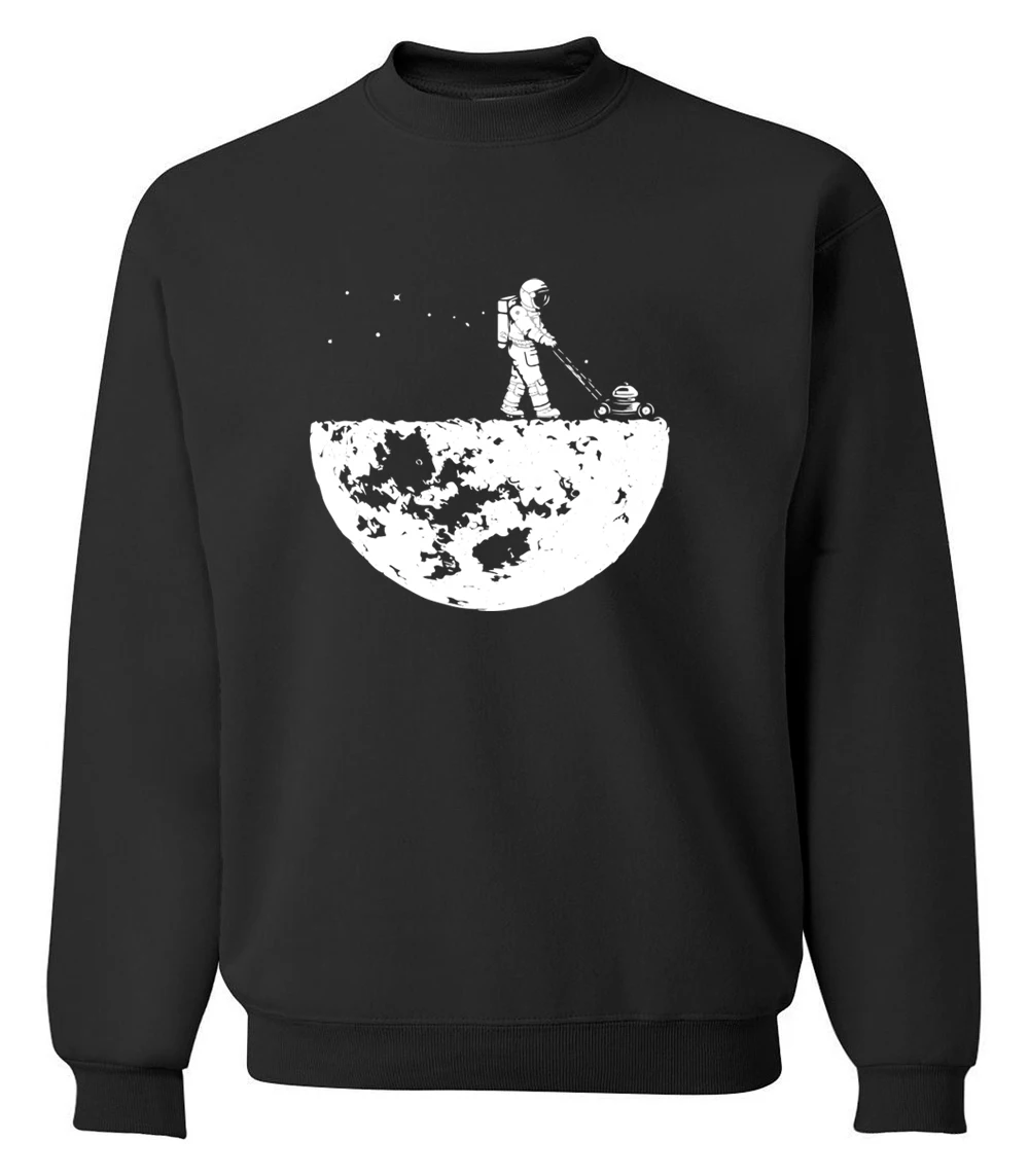 

Develop The Moon Fashion Men Sweatshirt 2019 Hot Autumn Winter Warm Fleece High Quality Hoodies Slim Fit Sweatshirts Hipster Men