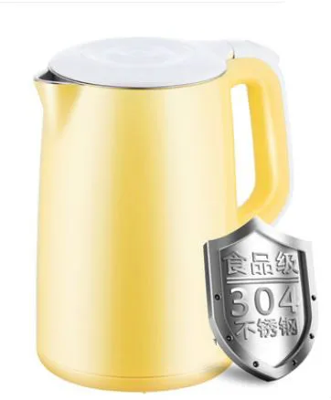 Electric kettle Three layers of anti-hot food grade 304 stainless steel 1.5L electric | Бытовая техника
