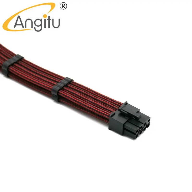 Индивидуальный заказ 180 градусов GPU 8Pin PCI E папа мама удлинитель питания + 5 шт.