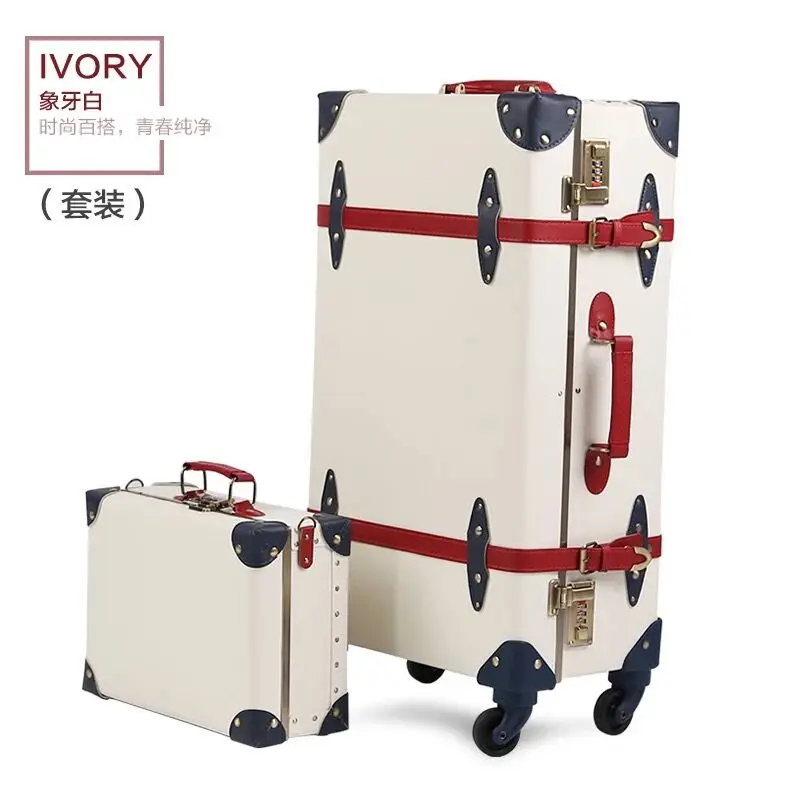 20 &quot22&quot 24 &quotдюймов PU кожаные чемоданы на колесиках и дорожные сумки valise cabine valiz