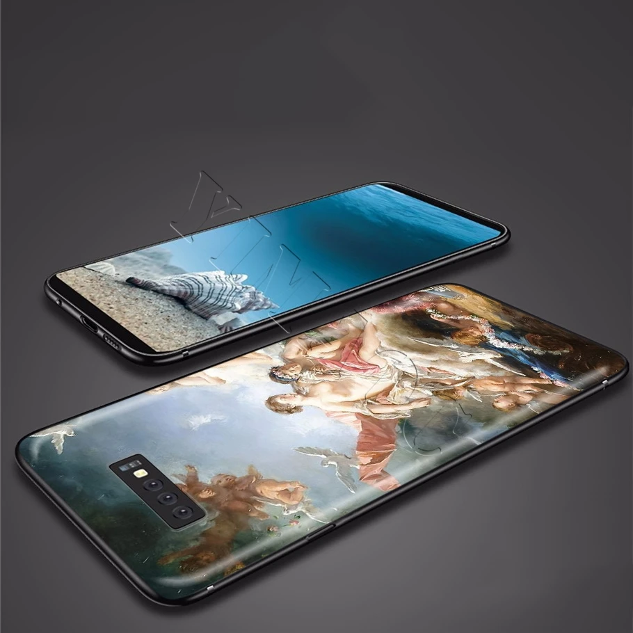 Мягкий силиконовый чехол YIMAOC Angel Cupid для Samsung Galaxy S6 S7 Edge S8 S9 Plus A3 A5 A6 Note 8 9|Бамперы| |