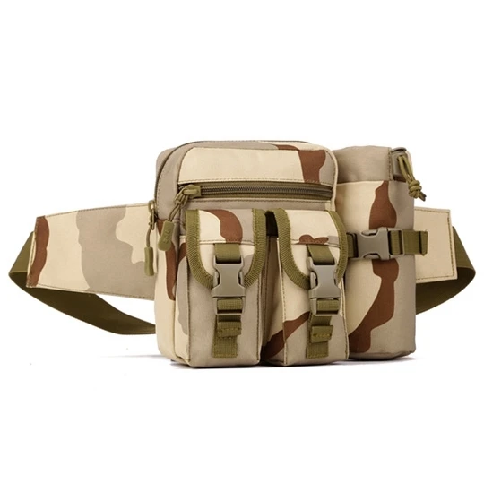 SINAIRSOFT, спортивная сумка для кемпинга, сумка для бутылки с водой, тактическая, Molle, водонепроницаемая, слинг, edc, сумка, сумки, легкие, для охоты, альпинизма - Цвет: DCU