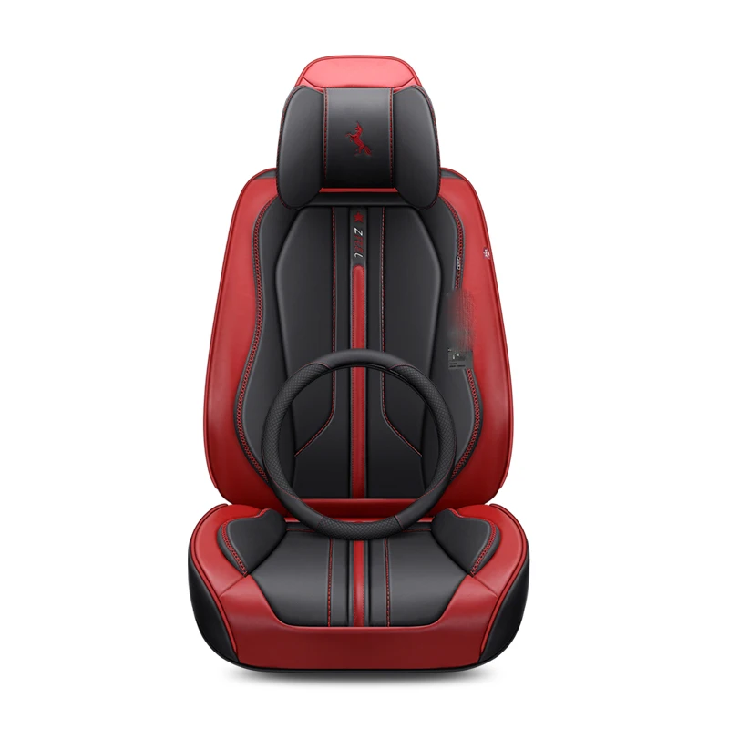 

3D Full Surround Design Car Seat Covers Leather Cushions For Benz A B180 C200 E260 CL CLA G GLK300 ML S350/400 Class