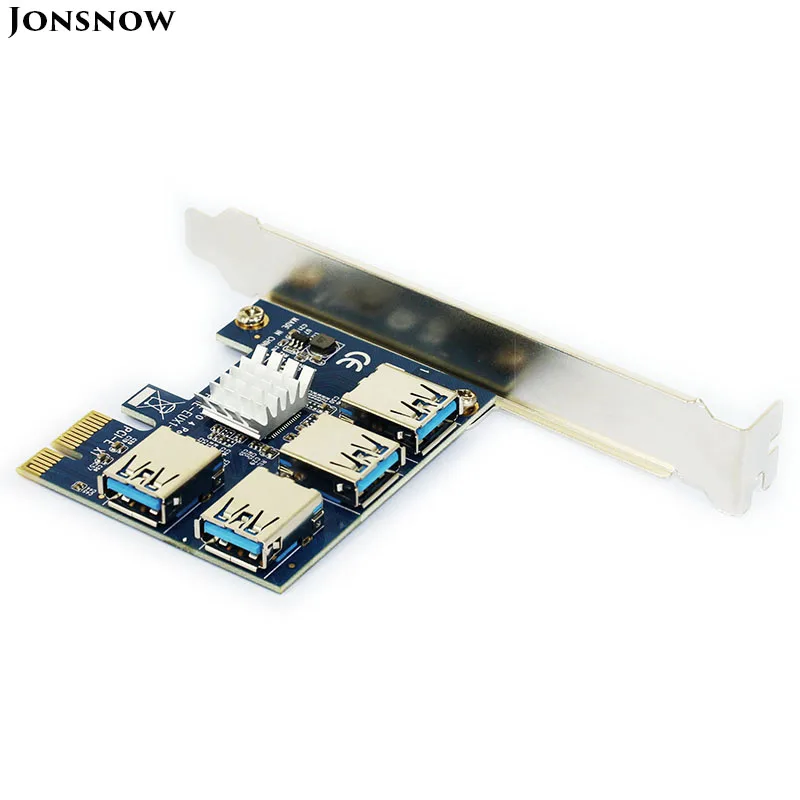 PCIE до 4 карта расширения внешняя внутренняя от 1 2 PCI Express E 1X Слоты адаптер