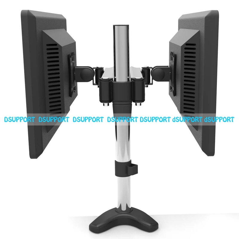Вращающийся кронштейн для крепления на два экрана ЖК дисплея|monitor holder|lcd monitor
