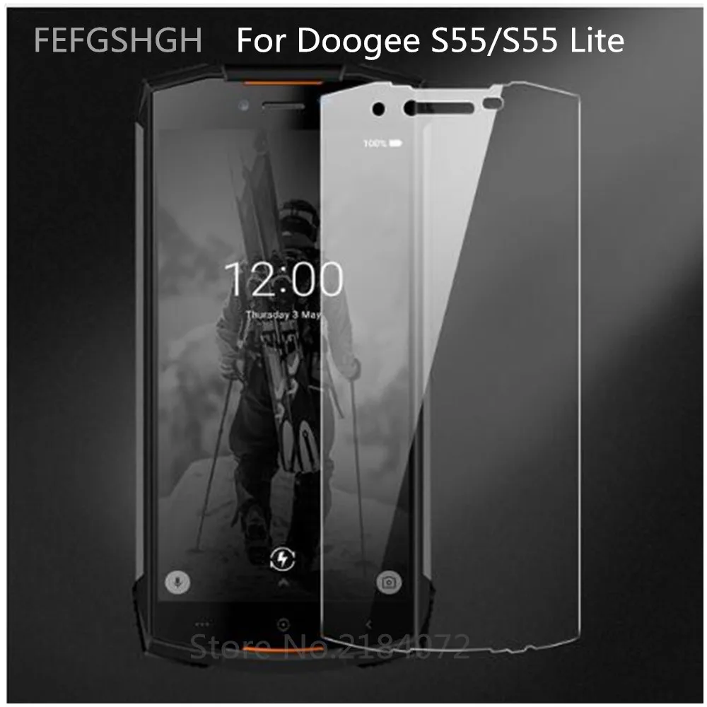 1 шт. закаленное стекло Для Doogee S55 защитная пленка 9H защита экрана