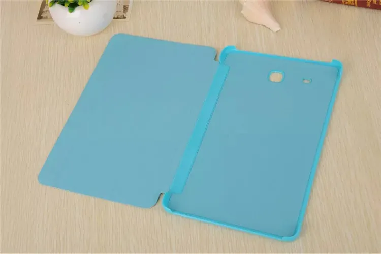 Кожаный чехол для планшета samsung galaxy tab E 9 6 T560 T561 защитный + Защитная пленка
