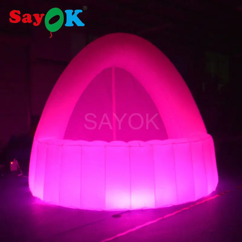 Sayok 3x2 5x2 5 м надувная светодиодная барная стойка с RGB светодиодными лампами