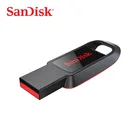 USB флеш-накопитель SanDisk Cruzer Spark, 16 ГБ, USB 2,0, U-диск 32 ГБ, мини-флешка 64 ГБ, 128 ГБ, флеш-карта памяти (SDCZ61)
