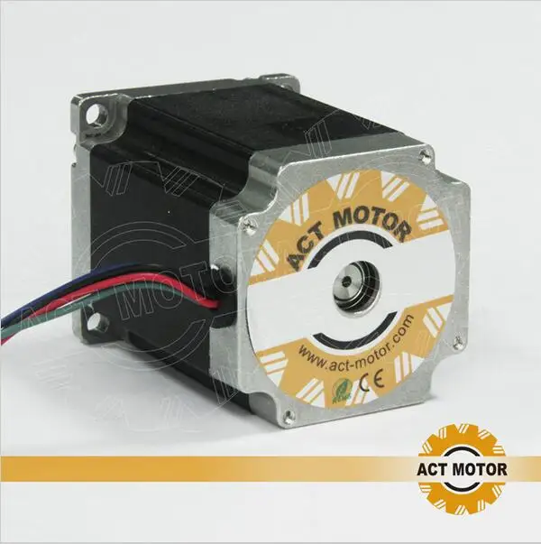 Ship From DE! ACT Motor 4Axis Nema23 Stepper 23HS8430 4-Lead 270oz-in 76mm 3A Bipolar+Driver DM542 4.2A 50V 128Micro+Power | Обустройство