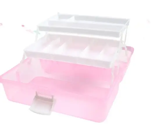 33*20*14 5 см трехэтажные многофункциональные принадлежности для ногтей пластиковый