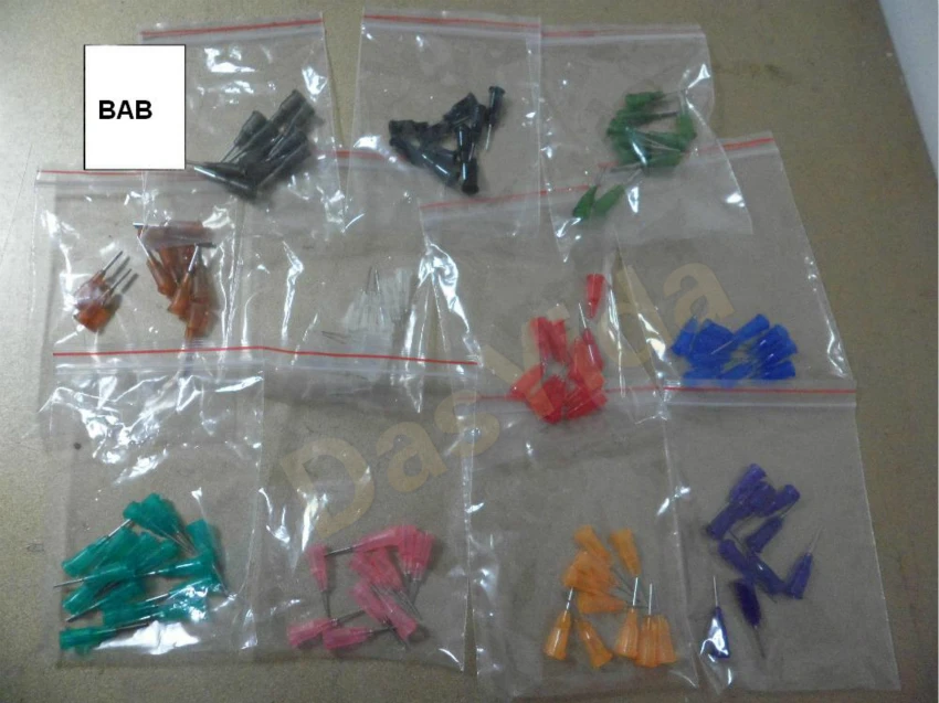 14G-27G W/ISO стандартный прецизионный пассивированный S. S. Распределяемый наконечник с uer замок конечный замок, 1/" Длина трубки/Иглы для дозатора клея