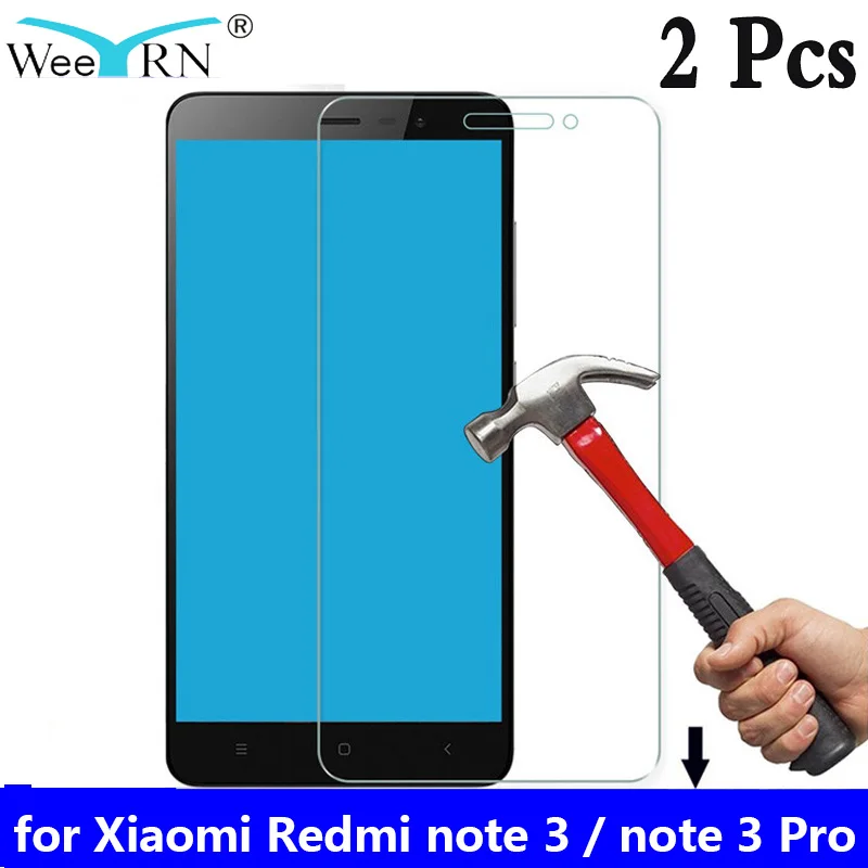2 шт./лот 9H защитное стекло пленка на Xiaomi Redmi Note 3 Pro сяоми ксиоми редми ноут 3 про закаленное Стекло протектор экрана для Xiaomi Redmi Note 3 защитная пленка