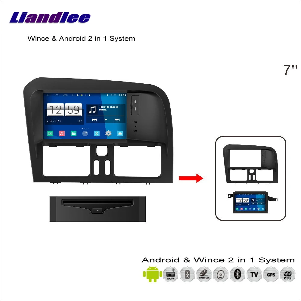 Автомобиль Android Мультимедиа Стерео для Volvo XC60 2008~ 2010 2011 2012 2013 радио CD DVD плеер gps навигации HD Экран аудио-видео