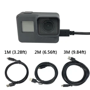 Кабель USB Hero5 Session для Gopro Hero 98765, USB-кабель для синхронизации данных и спортивной экшн-камеры Go Pro 2018, аксессуары