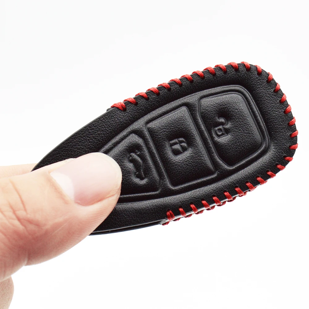 Кожаный чехол для автомобильных ключей Ford Grand Ranger MK2 MK4 Focus 2 3 MK3 Φ 2013 2014 дюйма|Футляр