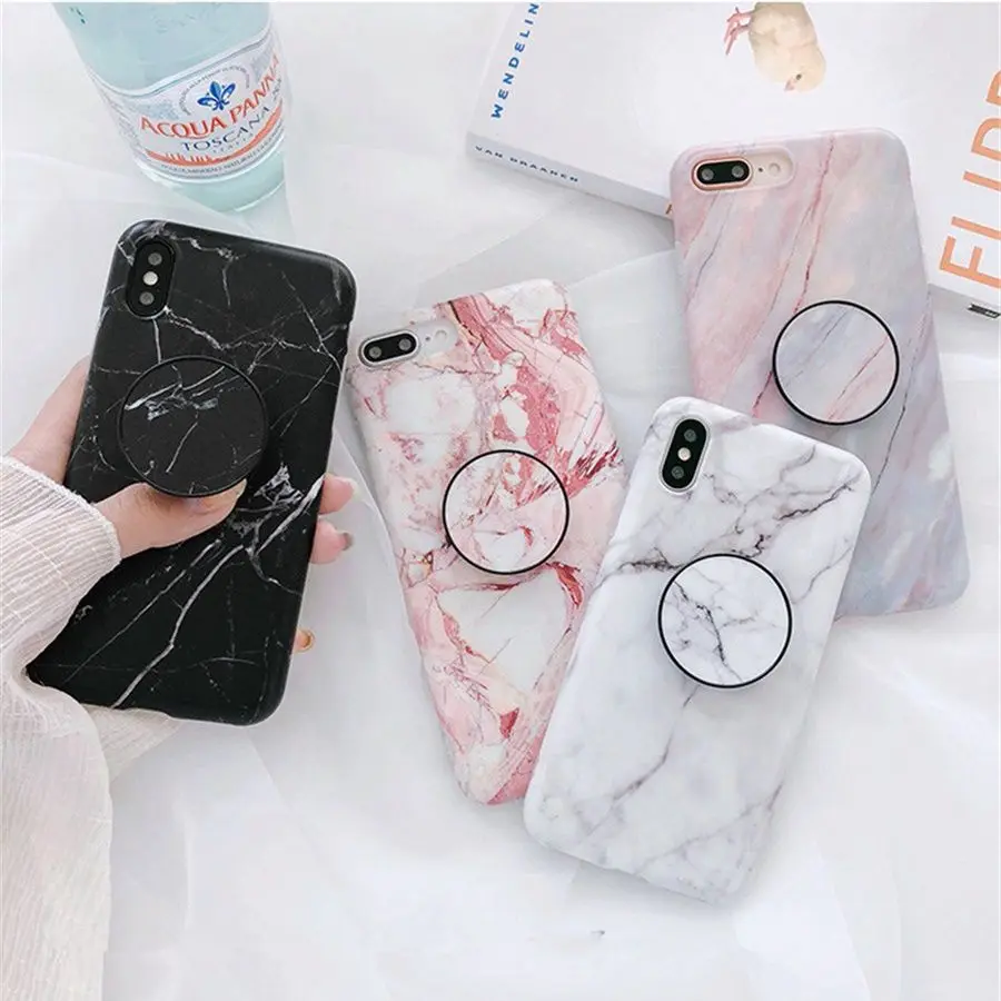 Мраморный узор чехол для iPhone 6 6s Plus 7 8 чехол. Матовый Силиконовый X XR XS Max |