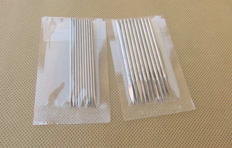 

quality 10 pcs acupuncture three edged 1.6*65mm triangle-edged needle 2.6*65mm