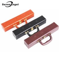 top grade 2 section flute case for protection dizi easy to carry high grade pu flute bag wood flauta accessory