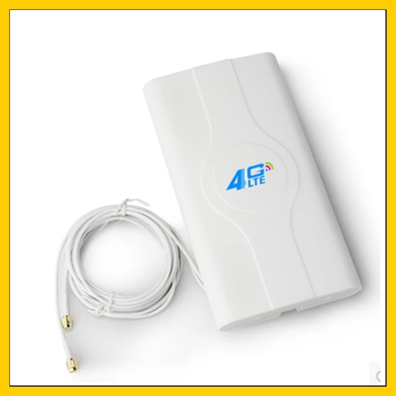 Комнатная антенна MIMO с высоким коэффициентом усиления 88 дБи 4G LTE 2 м кабелем