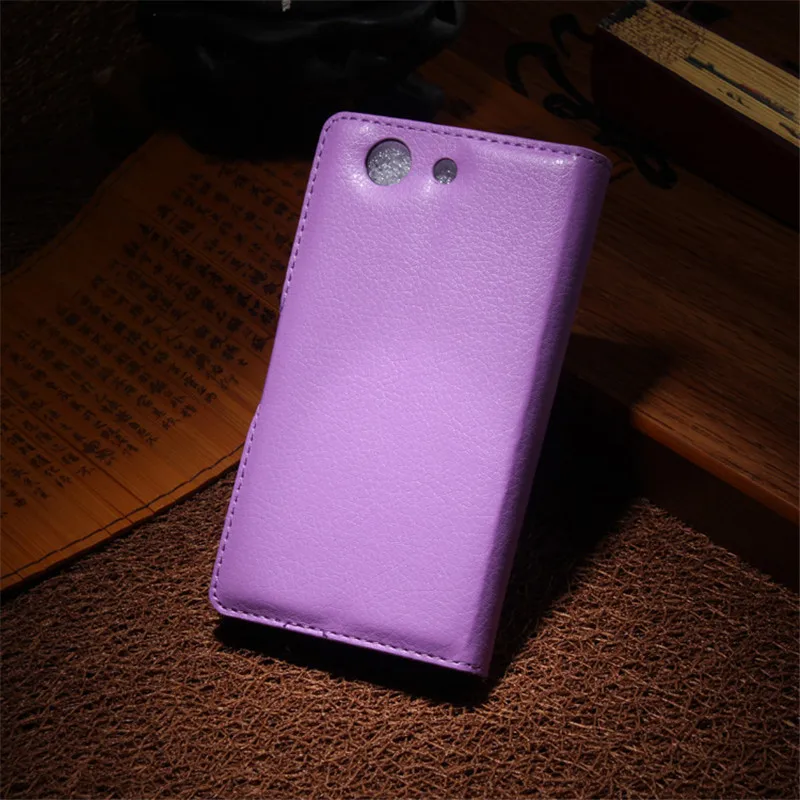 Кожаный чехол книжка для Sony Xperia Z3 Compact Mini M55W D5803 D5833 4 6 дюйма задняя крышка корпуса