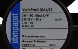 Вентилятор 3314/17 24В 100мА 2 4 Вт 92*32 9 см|fan fan|fan 24vfan 9cm |