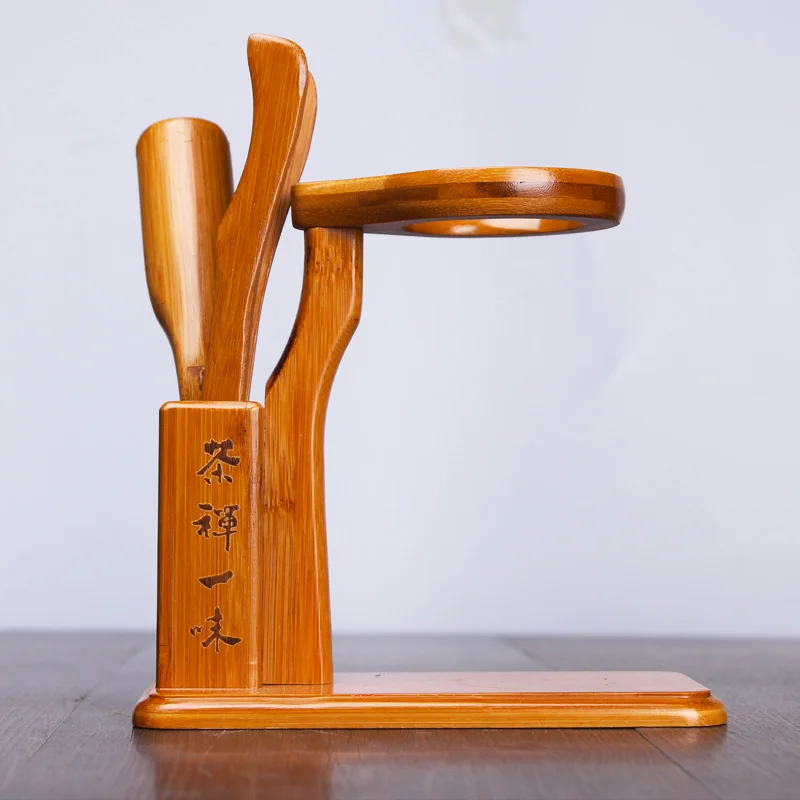 Zen чайная церемония ложка с зажимом подставка для чашки набор инструментов