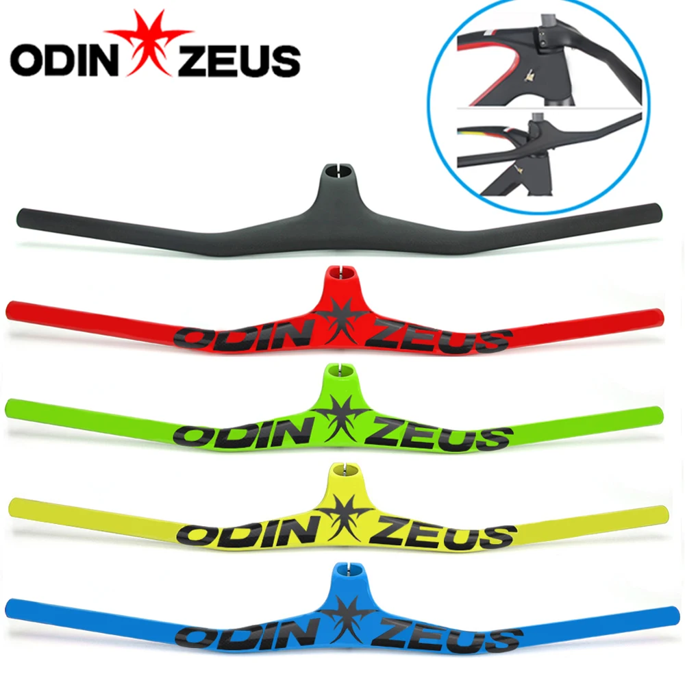 ODINZEUS 2019 хит продаж MTB велосипедный Riser одноформный Интегрированный руль со штоком