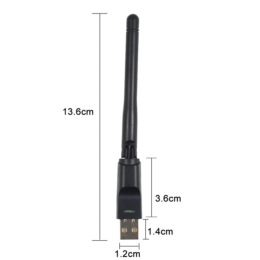 USB WiFi адаптер RT5370 чип 150 м беспроводная сетевая карта 802.11n LAN с антенной донгл