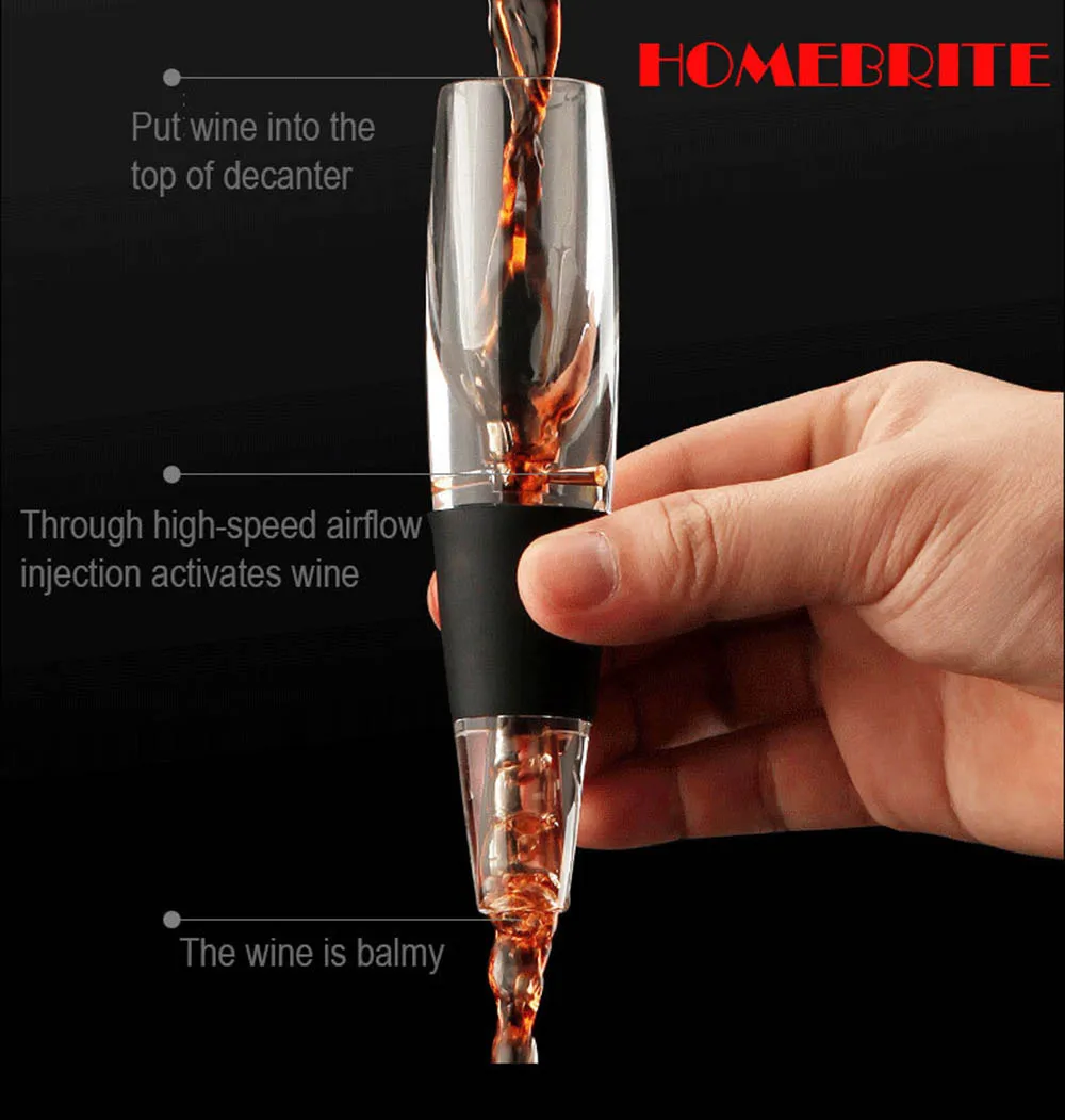 Мини Портативный Волшебный винный декантер аэратор эфирное оборудование