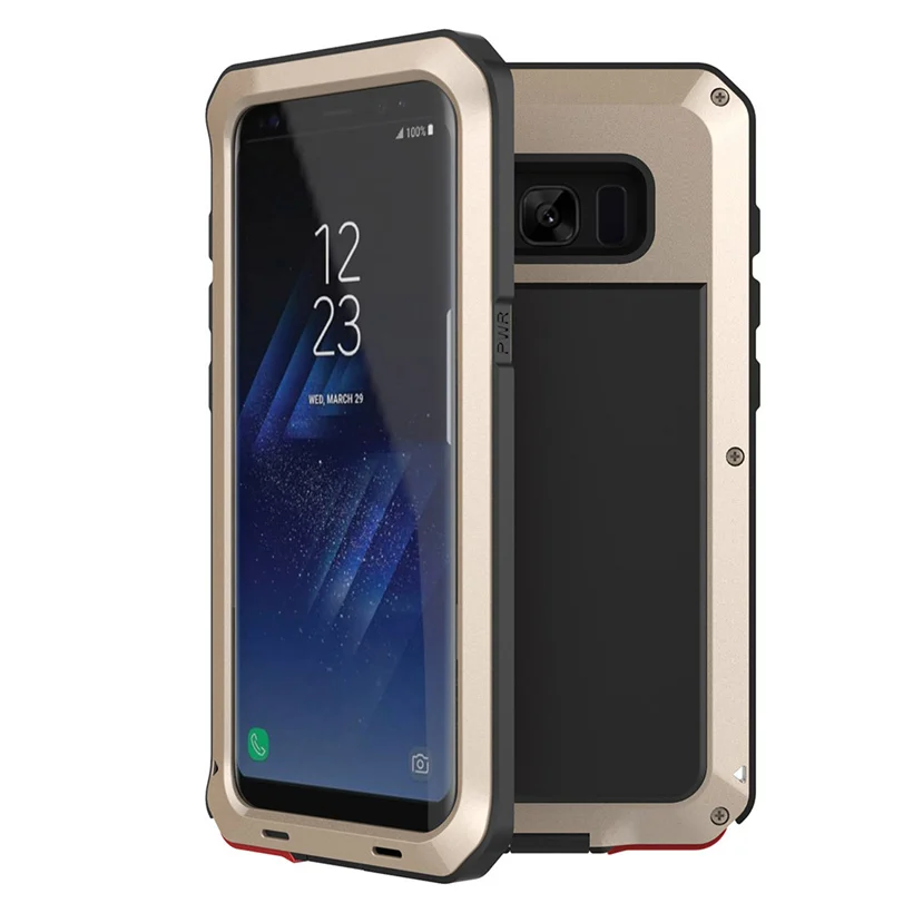 Олаф металлический корпус сверхпрочный чехол 360 Полное покрытие для Samsung Galaxy S4 S5 S6 S6 S7 edge S9 S8 Plus Note 8 9 5 4 противоударный чехол