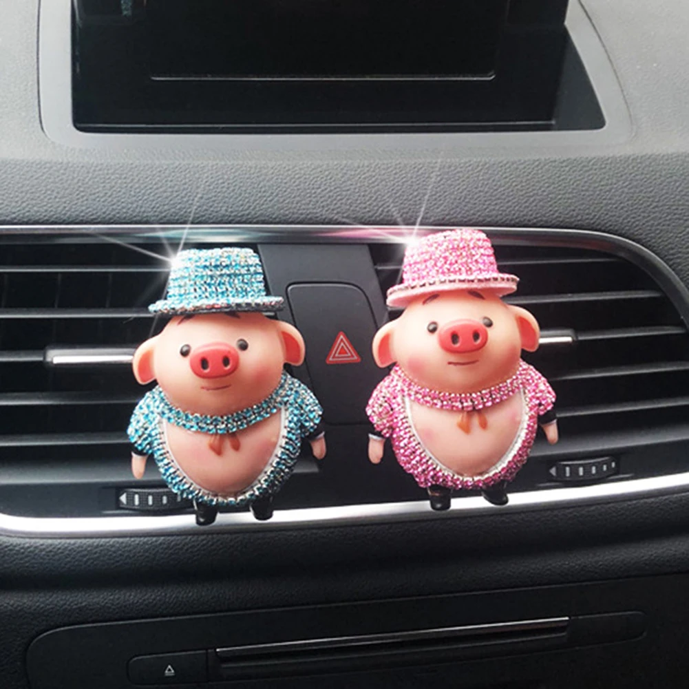 Мультяшные стразы освежитель воздуха для вентиляционных отверстий ароматизатор