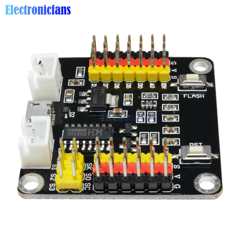 ESP8266 Φ CH340 CH340G Беспроводная плата разработки Wi-Fi MCU UART SPI антенна Micro USB ESP12 для Arduino